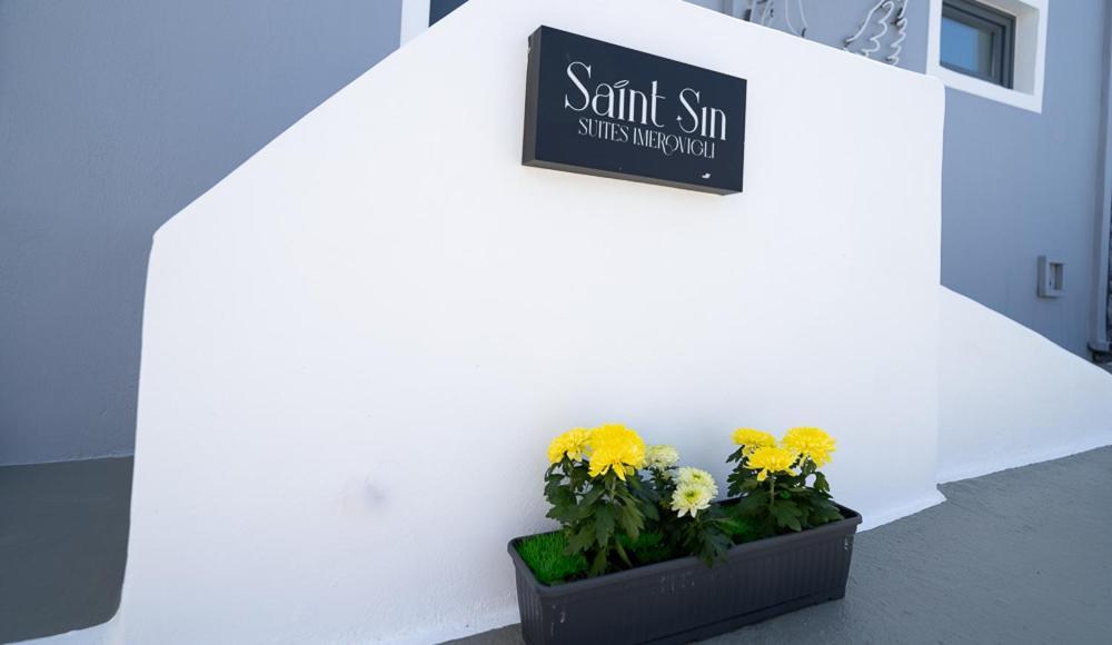 Saint Sin Suites - Adults Only Imerovigli  Ngoại thất bức ảnh